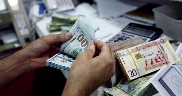 أسعار صرف العملات الأجنبية مقابل الدينار الليبي 15 10 2015